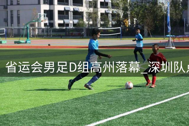 省运会男足D组高州落幕 深圳队点球夺魁